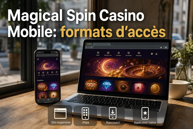 Magical Spin Casino Mobile: quels formats d’accès sont possibles