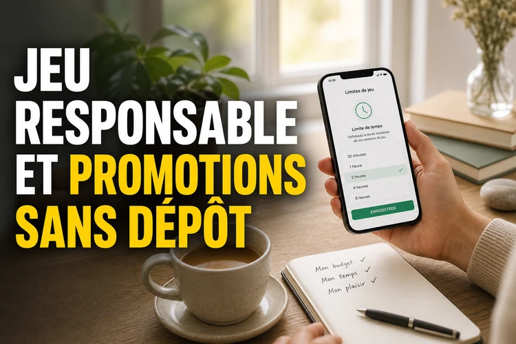 Jeu responsable et promotions sans dépôt