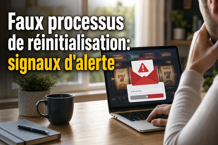 Faux processus de réinitialisation: signaux d'alerte